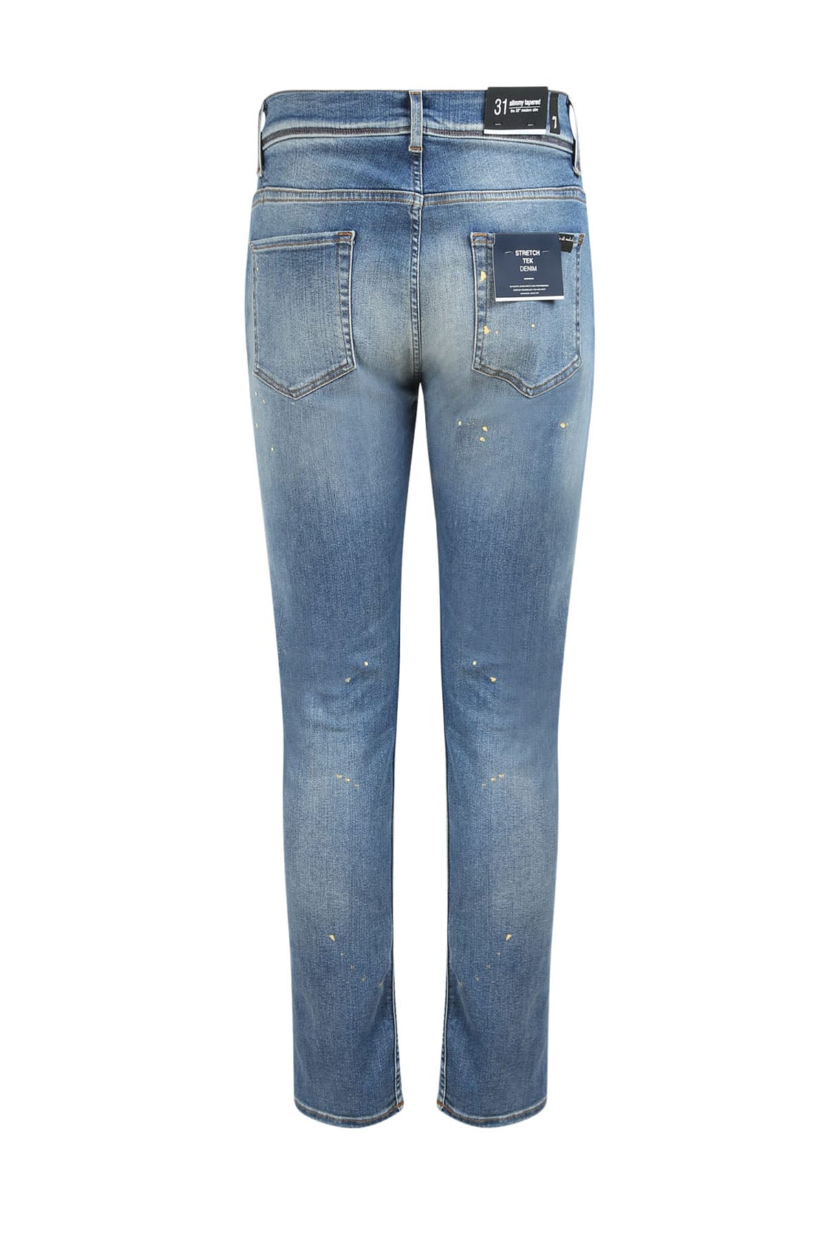 7 For All Mankind Slimmy Tapered Slim Fit Streç Jeans-Libas Trendy Fashion Store