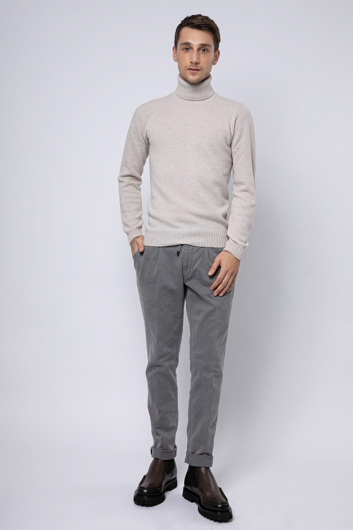 Fradi Balıkçı Yaka Yün Triko-Libas Trendy Fashion Store