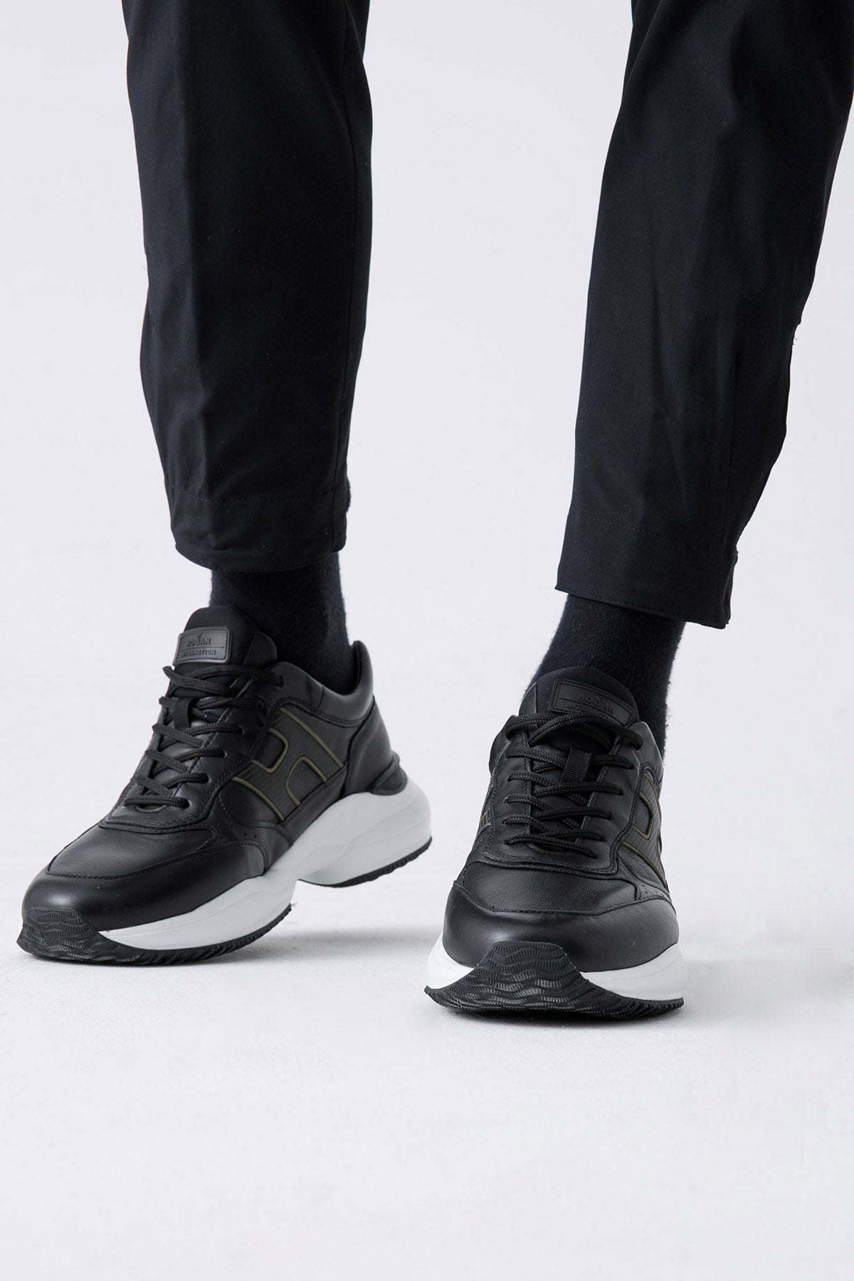 Hogan Interaction Deri Sneaker Ayakkabı-Libas Trendy Fashion Store