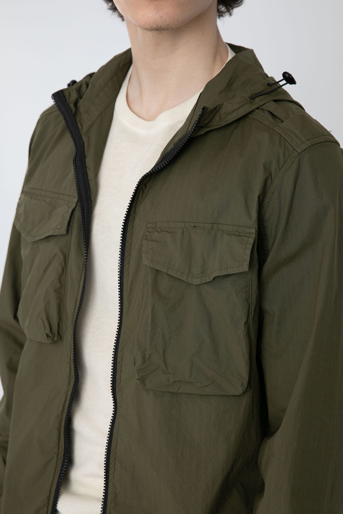 Fradi Cep Detaylı Fermuarlı Kapüşonlu İnce Spor Ceket-Libas Trendy Fashion Store