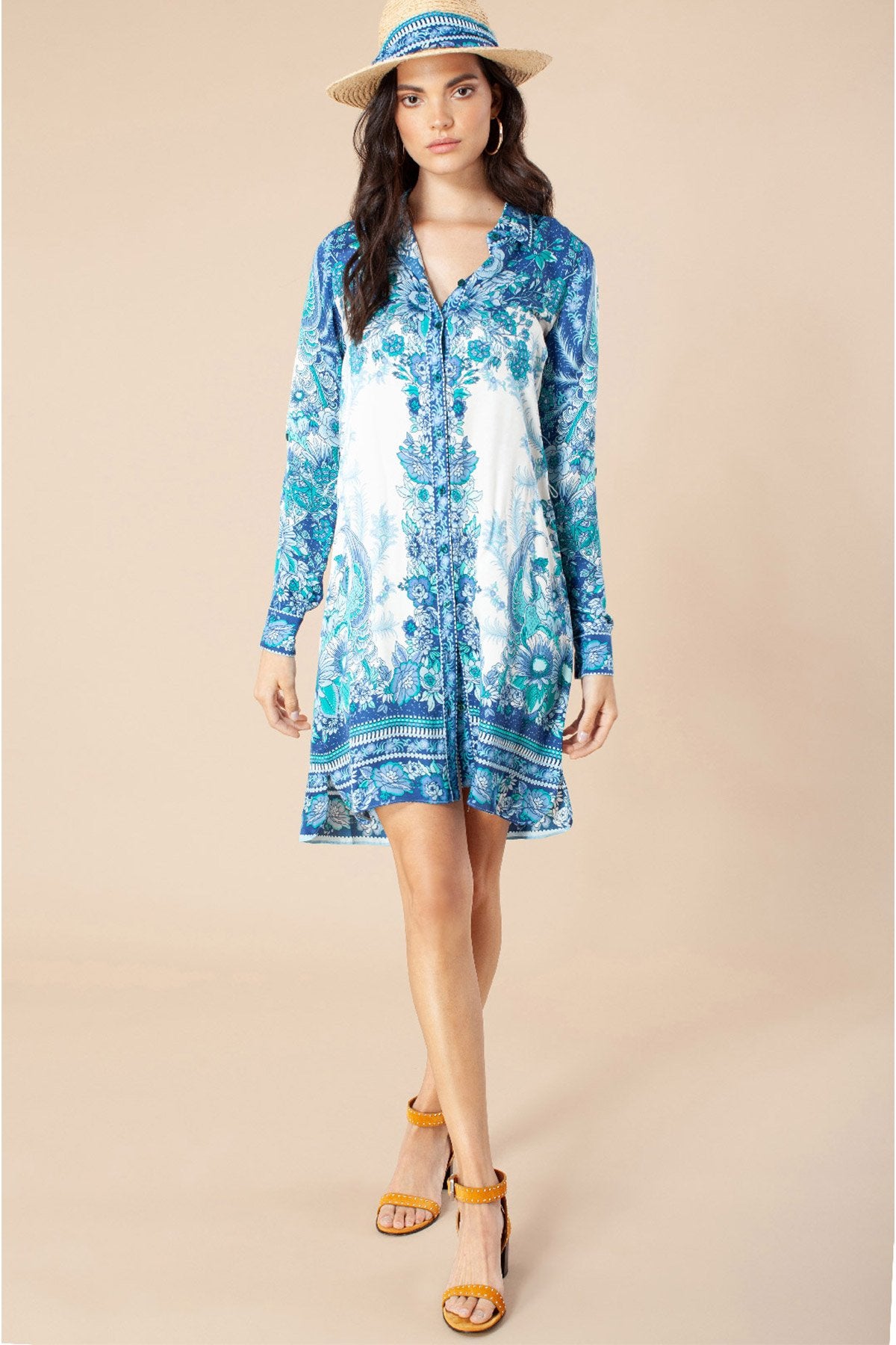 Hale Bob Diz Üstü Elbise-Libas Trendy Fashion Store