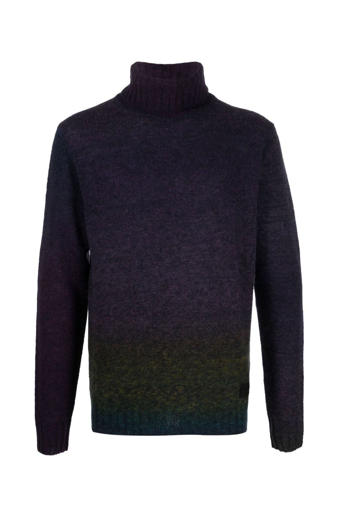 Dondup Balıkçı Yaka Renk Geçişli Yün Triko-Libas Trendy Fashion Store